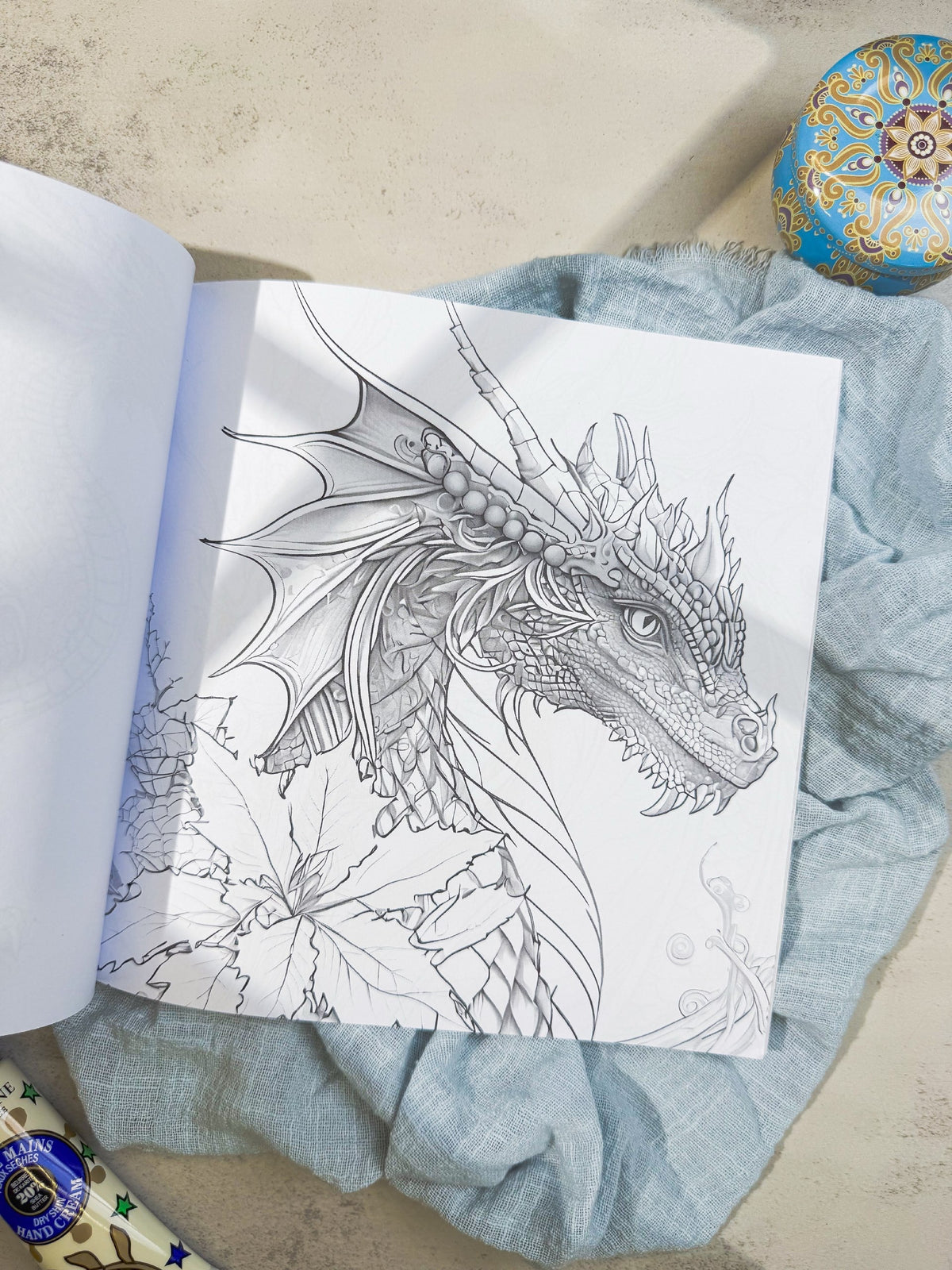 دفتر تلوين dragon