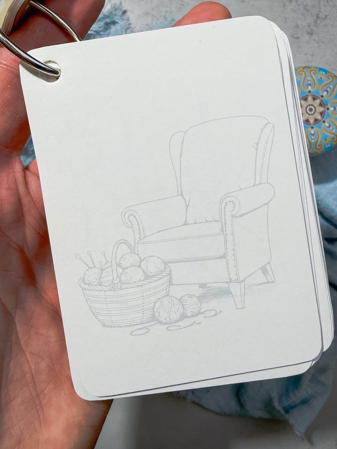 دفتر تلوين صغير Life style small items