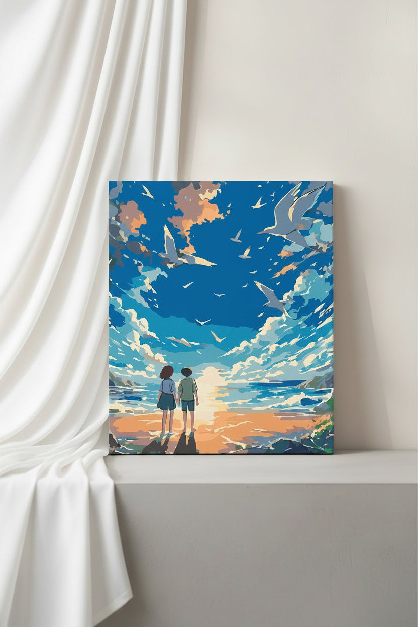 لوحة تلوين بالارقام 40*30