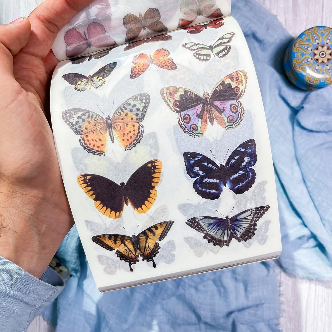 مجلة الملصقات الكبيرة Fluttering as butterfly