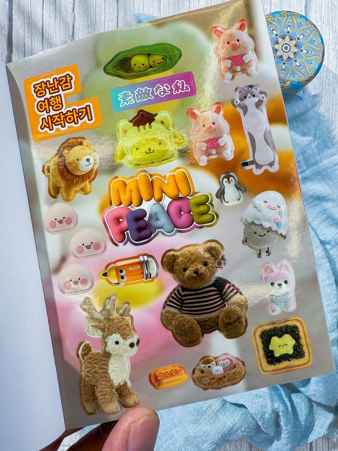 مجلة الملصقات الصغيرة toy park