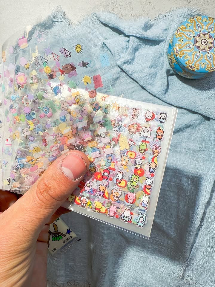 ملصقات اليرقة mini deco stickers