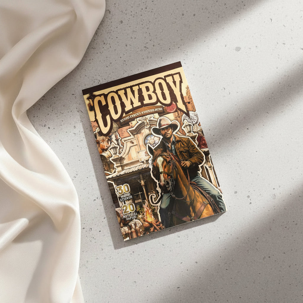 مجلة الملصقات الكبيرة cowboy