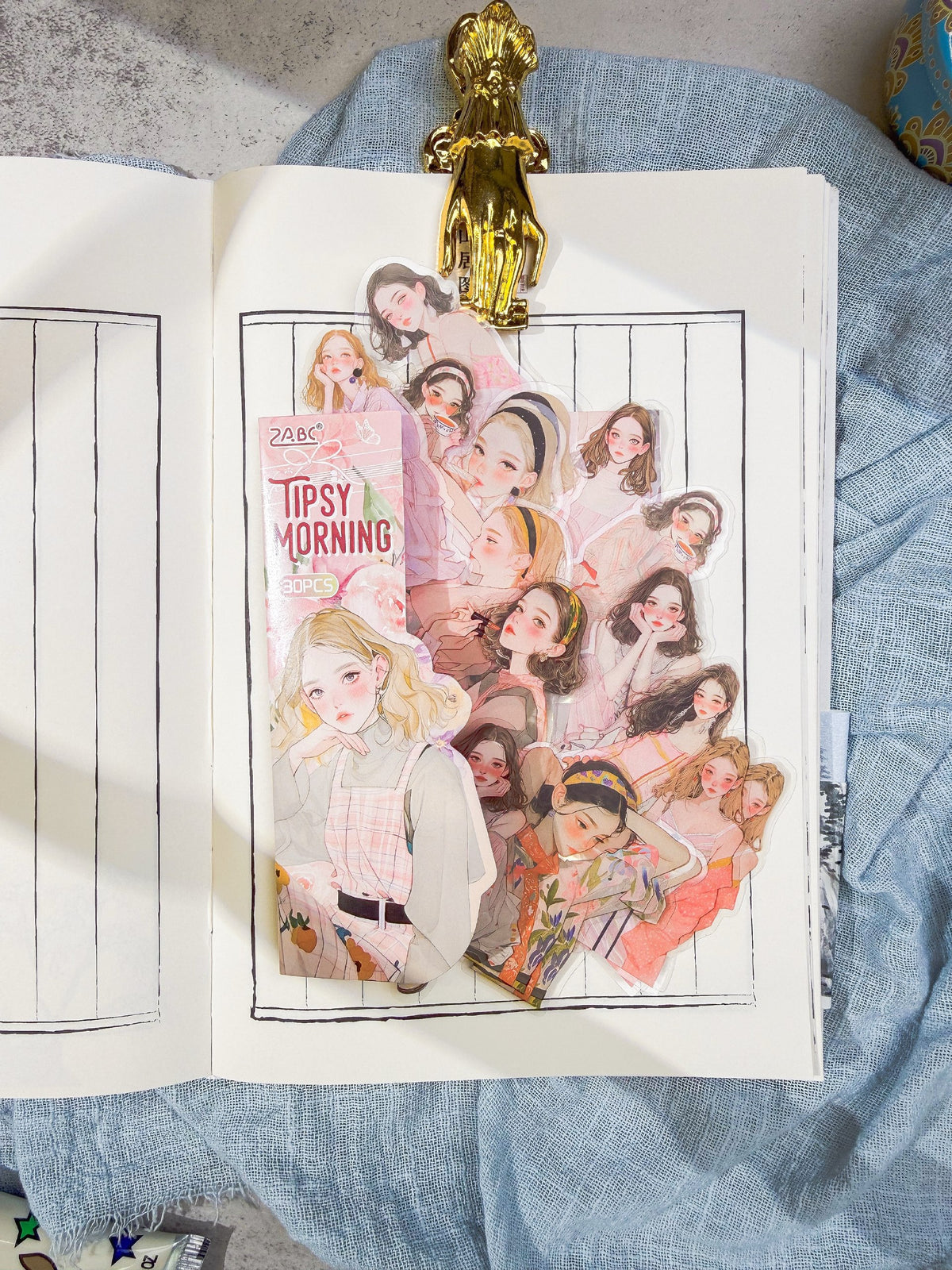 ملصقات صغيرة tipsy morning