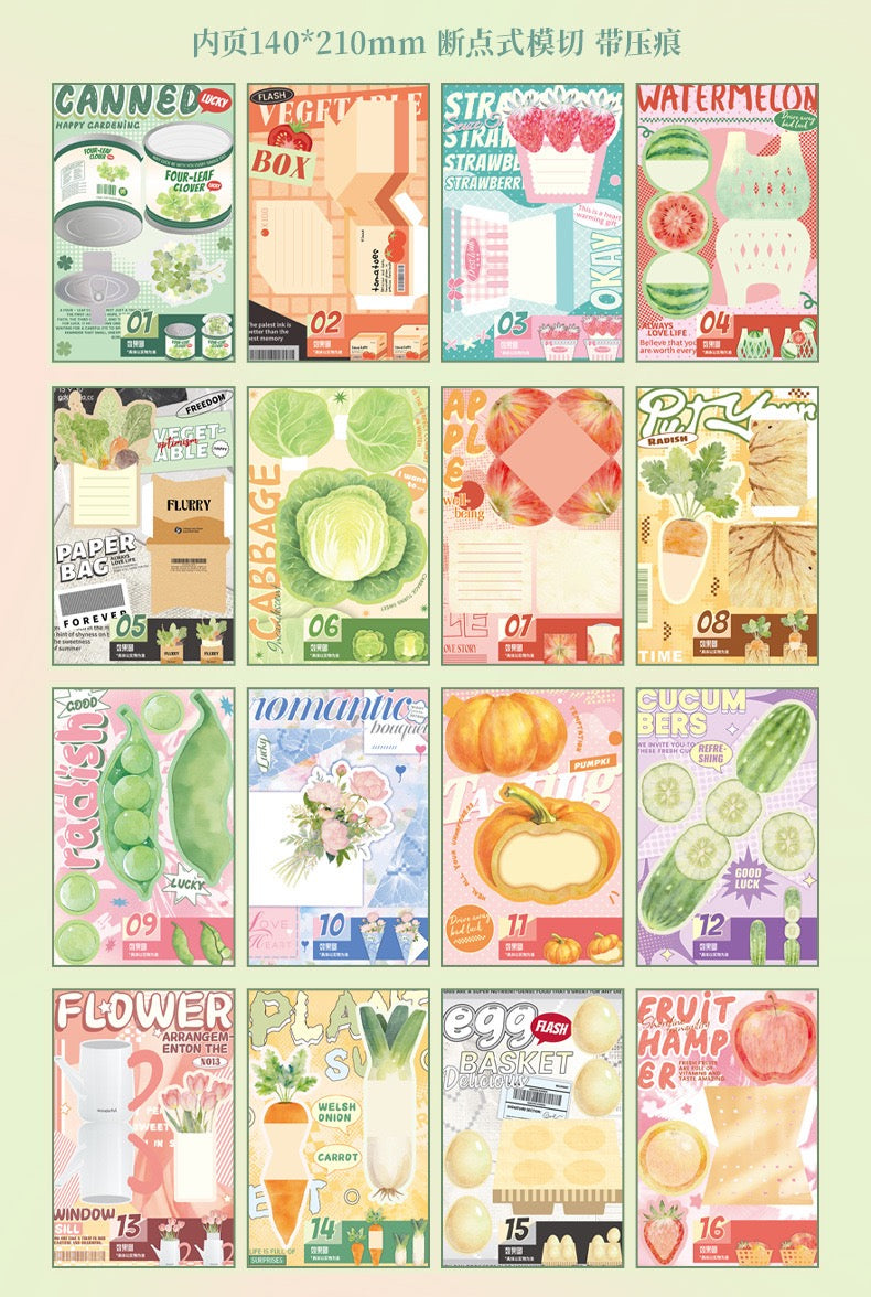 Diy note paper 6.0 pink