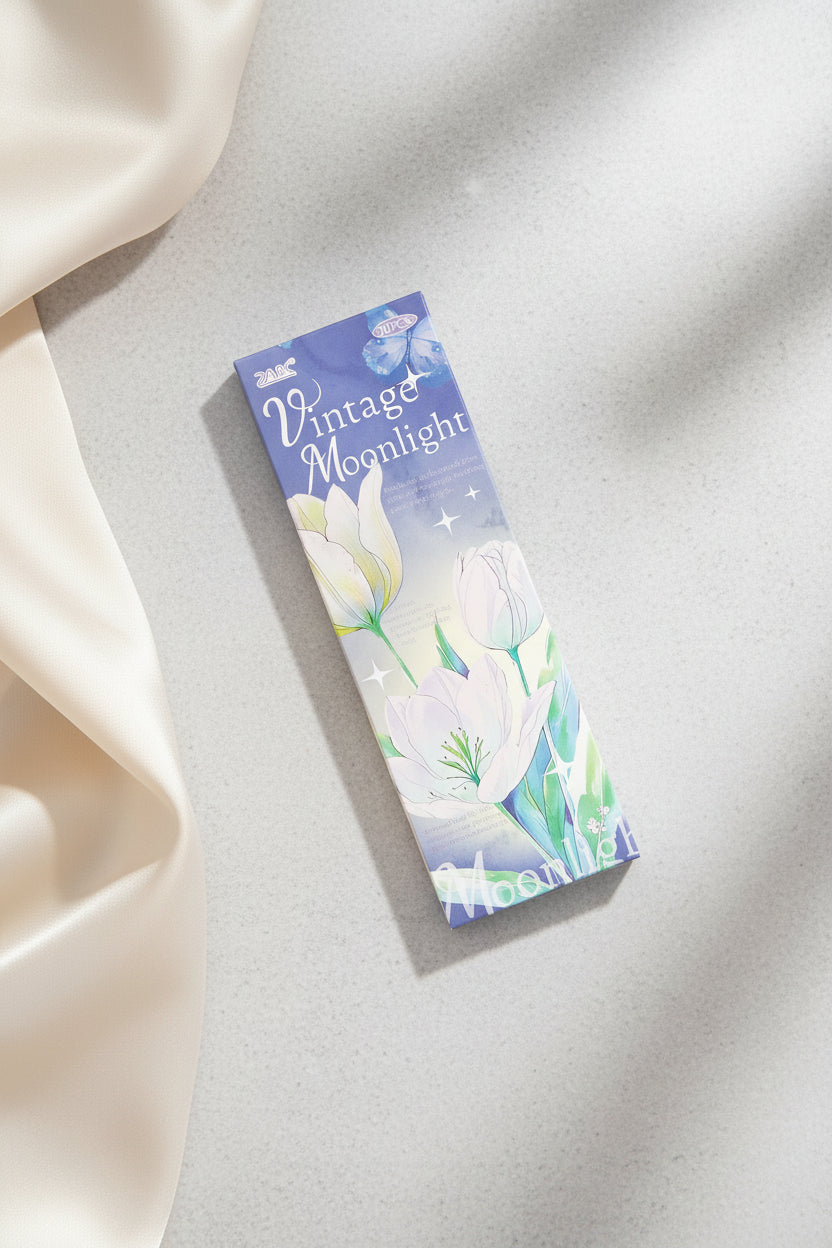 مجلة الملصقات الصغيرة vintage moonlight and