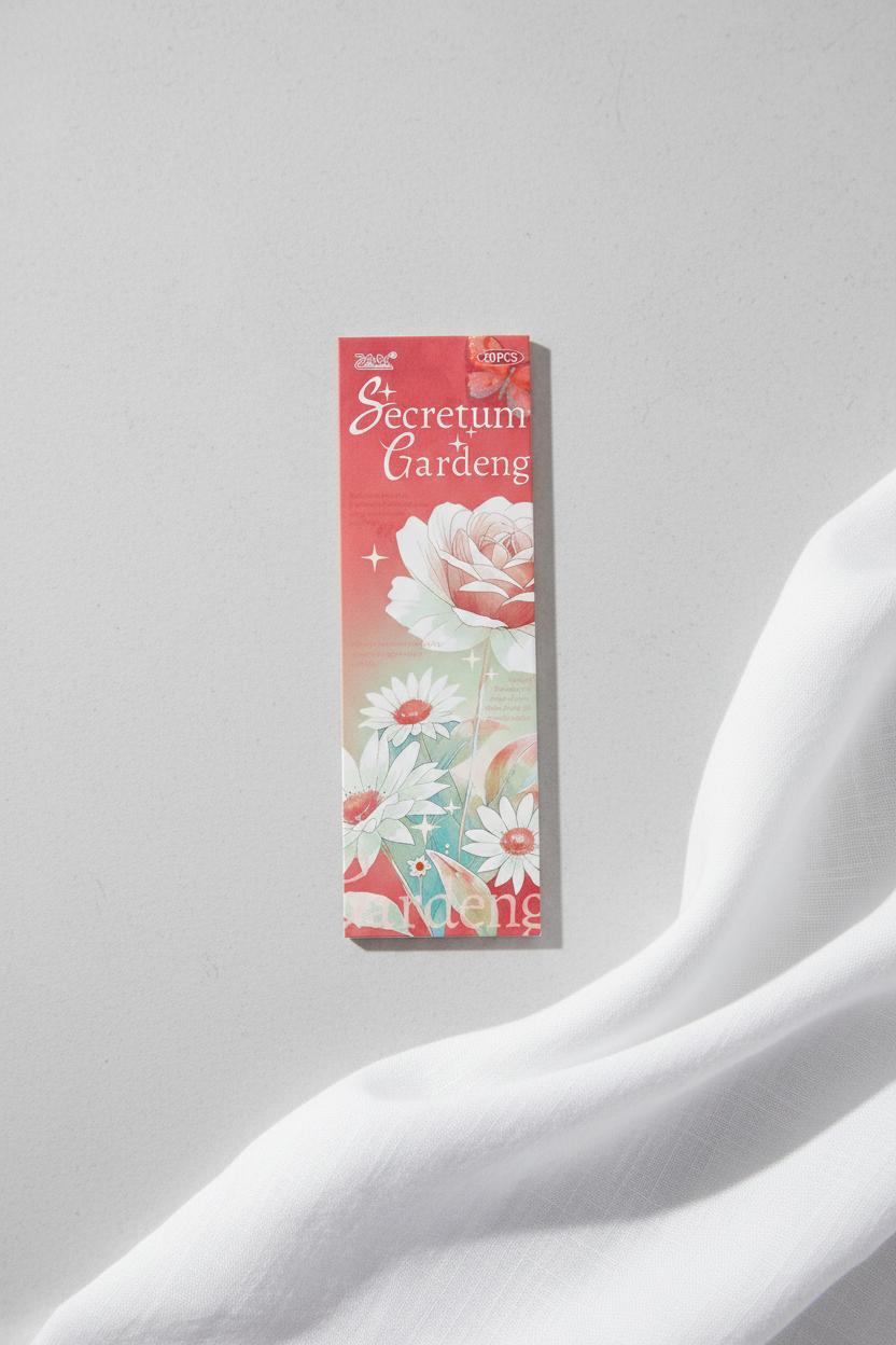 مجلة الملصقات الصغيرة secretum gardeng