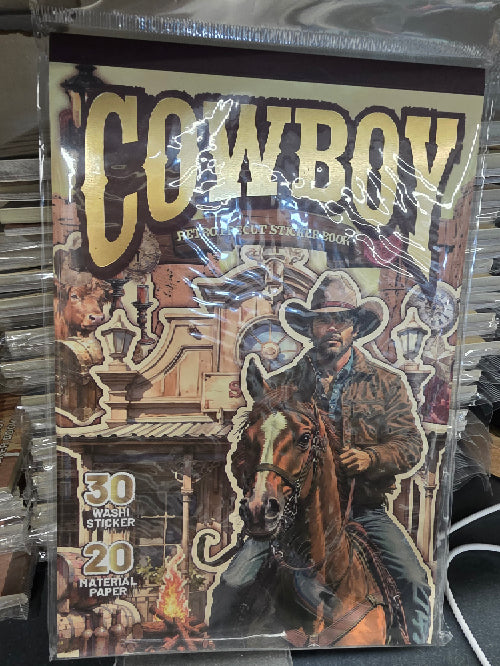 مجلة الملصقات الكبيرة cowboy