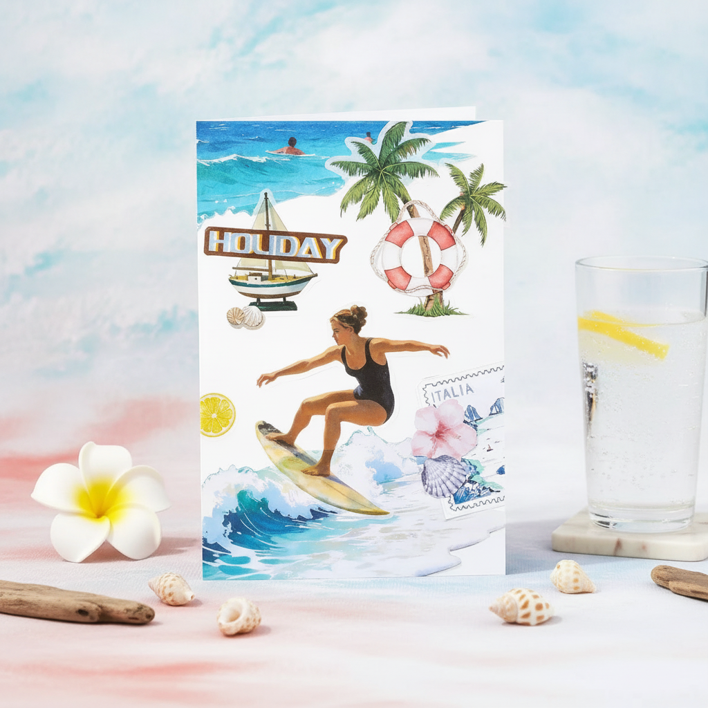 مجلة الملصقات الكبيرة Seaside bliss