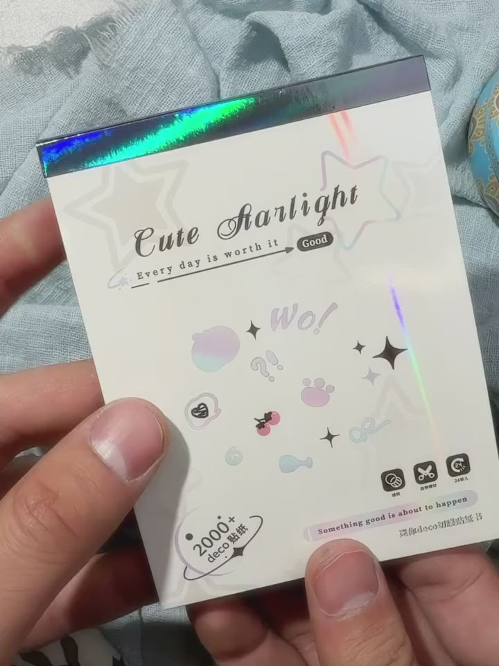 دفتر ملصقات صغيرة cute starlight