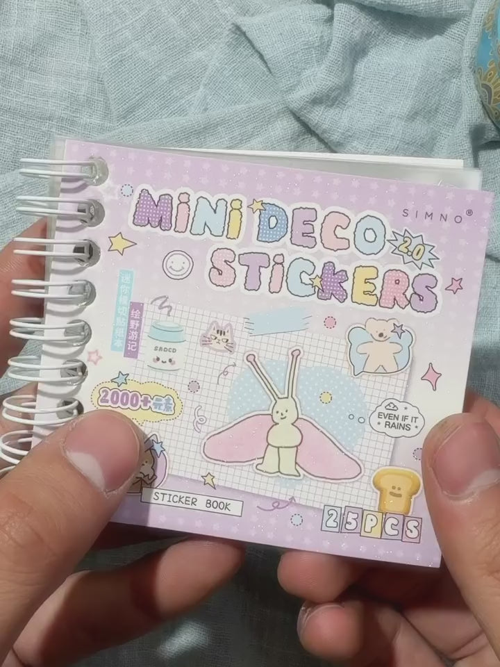 ملصقات اليرقة mini deco stickers