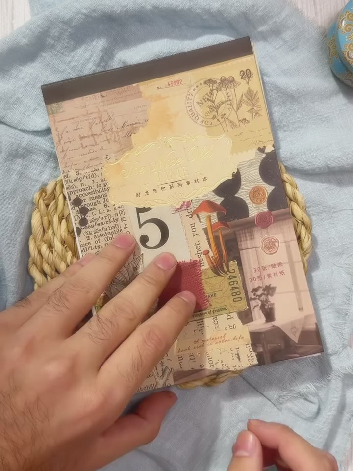 مجلة الملصقات الكبيرة the nice old time