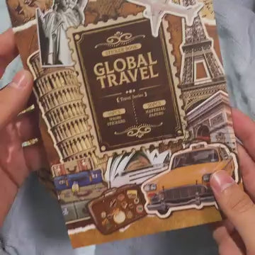 مجلة الملصقات الكبيرة global travel
